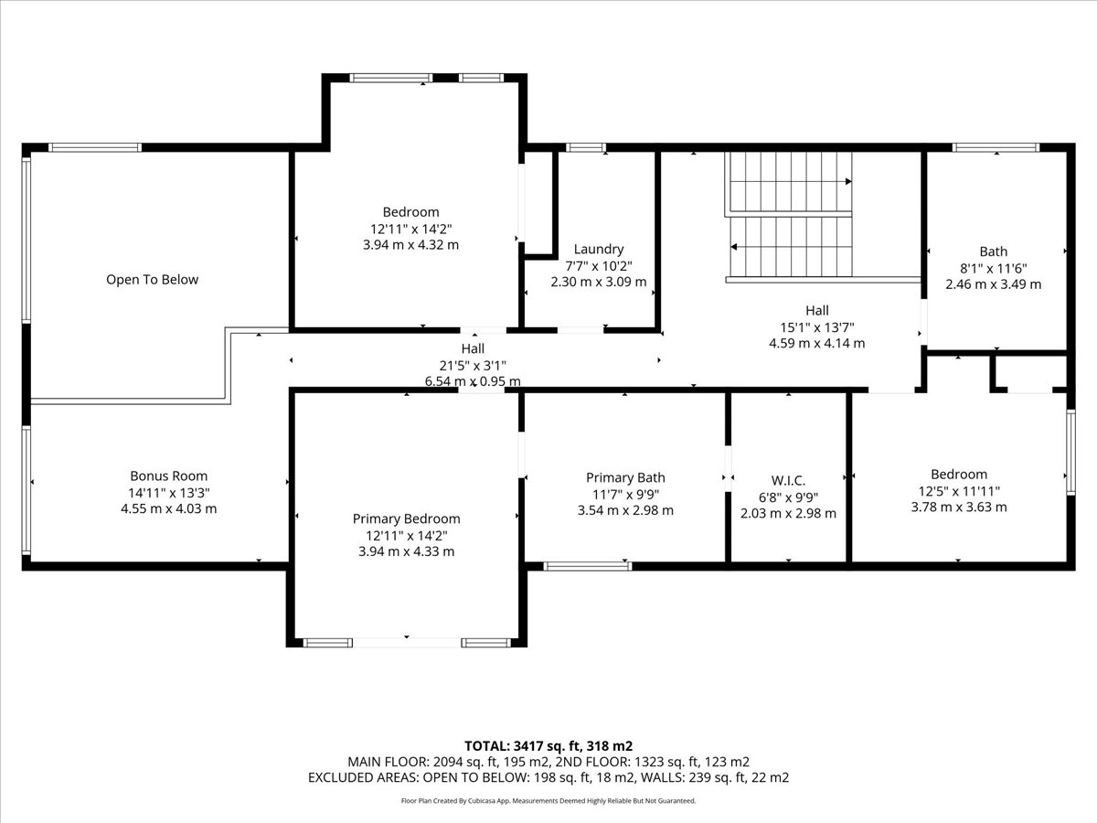 Second Floor — floor plan