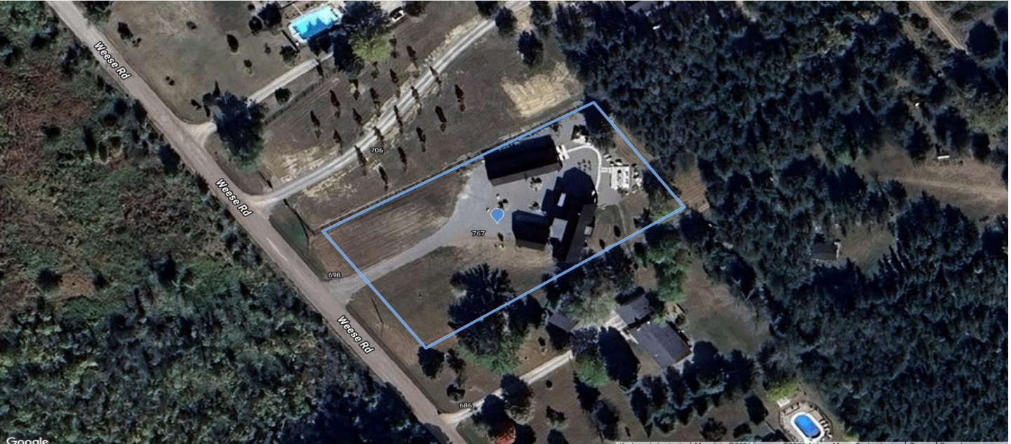 Parcel 1 — aerial survey diagram